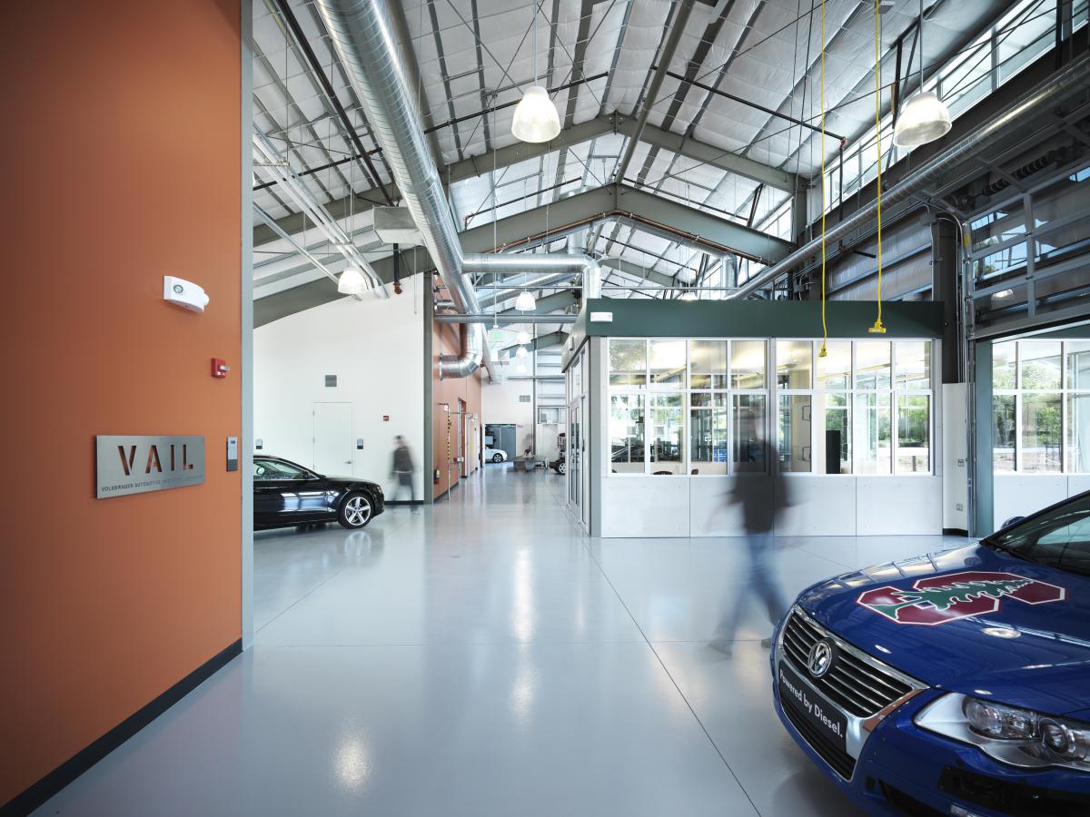 Automotive Innovation Facility interior