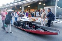 photo of Stanford Solar Car Project vehicle