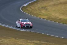 Shelley, Stanford’s autonomous Audi TTS, performs at Thunderhill Raceway Park