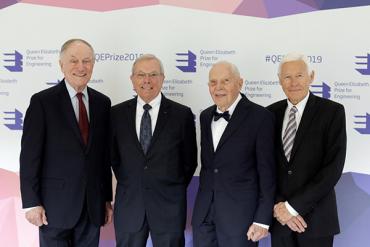 The Queen Elizabeth Prize for Engineering has been awarded to two founders of the Stanford Center for Position, Navigation and Time (SCPNT), Brad Parkinson and James Spilker along with Hugo FrueHauf and Richard Schwartz for their work on the Global Positioning System (GPS).