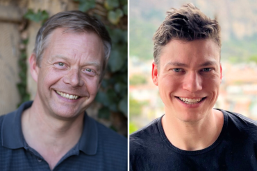 Photo of Mark Brongersma and Skyler Selvin