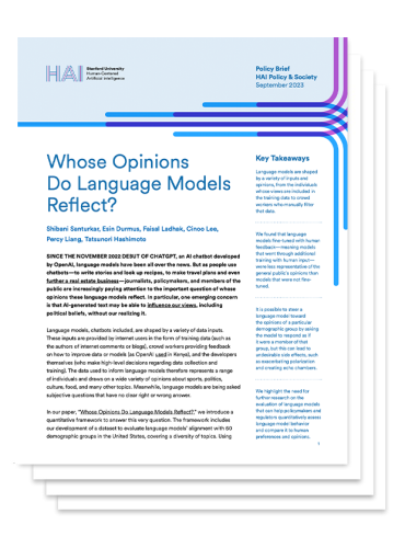 Image of Policy Brief front page