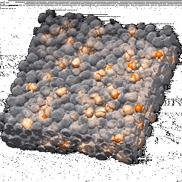 athode degradation: Researchers have created a new technique that scans thousands of particles in the electrode of a battery at once. The goal is to understand how cracks in these particles impact battery performance, so industry can build more reliable batteries with higher charging capacity. (European Synchrotron Radiation Facility image/Yang Yang)