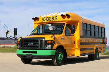 Photo of a electric School Bus