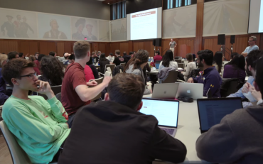 Students in the course Computers, Ethics, and Public Policy examine the ethical and social impacts of technology.