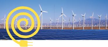 Wind-Solar Farm, Palm Springs, Calif. Photo: Murat Taner/Getty Images