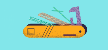 Graphic of a swiss army knife